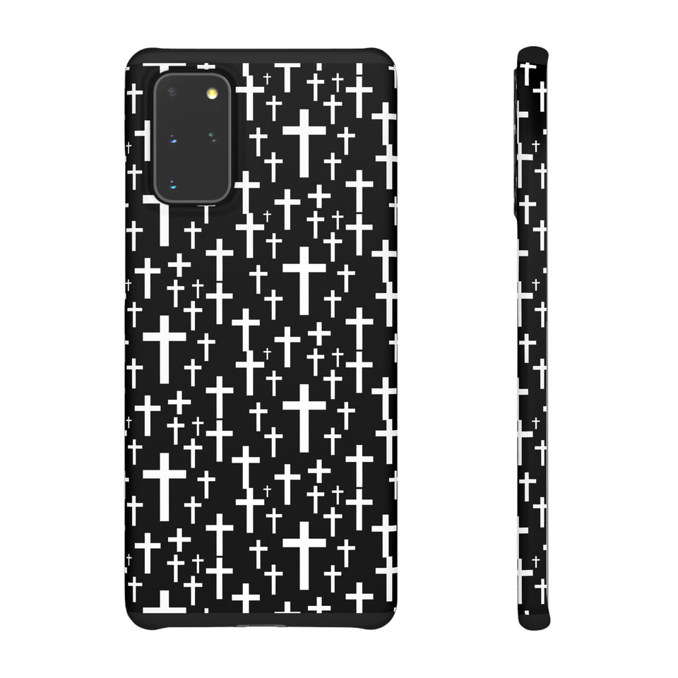 Faith In Jesus iPhone Christian Religion Phone Case | Faith Cross Phone Case | Christian Cross iPhone & Samsung Galaxy Snap Cases