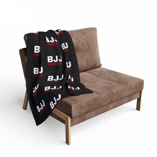 Brazilian Jiu Jitsu Blanket | BJJ Fighter BJJ Arctic Fleece Blanket