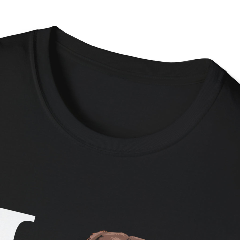 Love Chocolate Labrador Dog Unisex T-Shirt - Chocolate Labrador Shirt