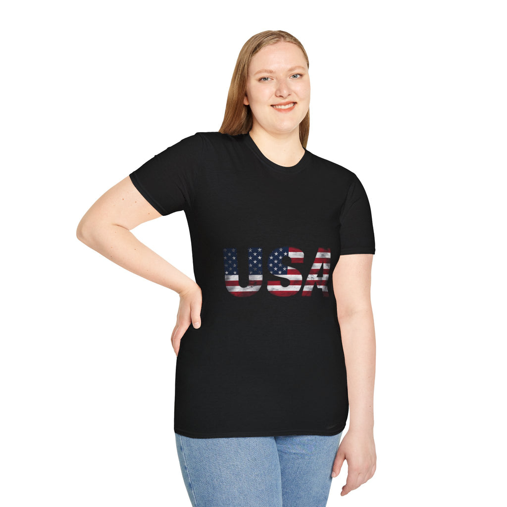 Distressed USA Flag Shirt | United States of America Gifts | Unisex USA T Shirt