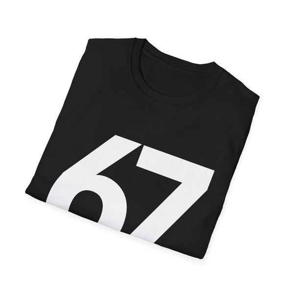 67 Six Seven Funny T-Shirt — Retro Humorous Graphic Tee
