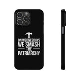 Premium On Wednesdays We Smash The Patriarchy iPhone Case | Feminist Gifts Slim Phone Cases Premium On Wednesdays We Smash The Patriarchy iPhone Case | Feminist Gifts Slim Phone Cases