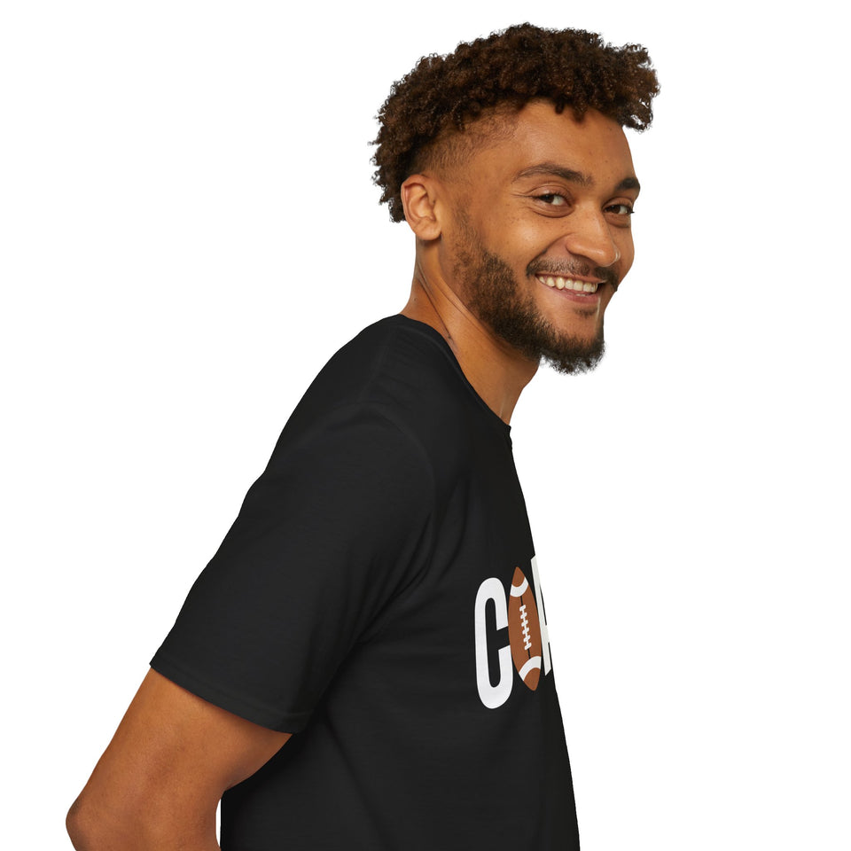 Football Coach T-Shirt for Sports Enthusiasts