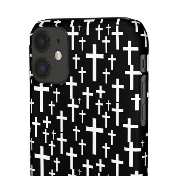 Faith In Jesus iPhone Christian Religion Phone Case | Faith Cross Phone Case | Christian Cross iPhone & Samsung Galaxy Snap Cases