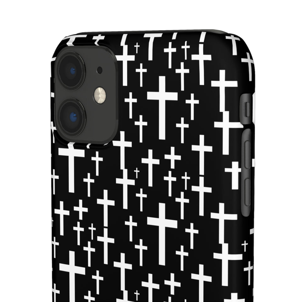Faith In Jesus iPhone Christian Religion Phone Case | Faith Cross Phone Case | Christian Cross iPhone & Samsung Galaxy Snap Cases