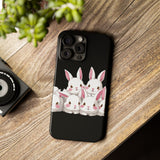 Premium Cute Rabbit iPhone Case | Rabbit Gifts Slim Phone Cases Premium Cute Rabbit iPhone Case | Rabbit Gifts Slim Phone Cases
