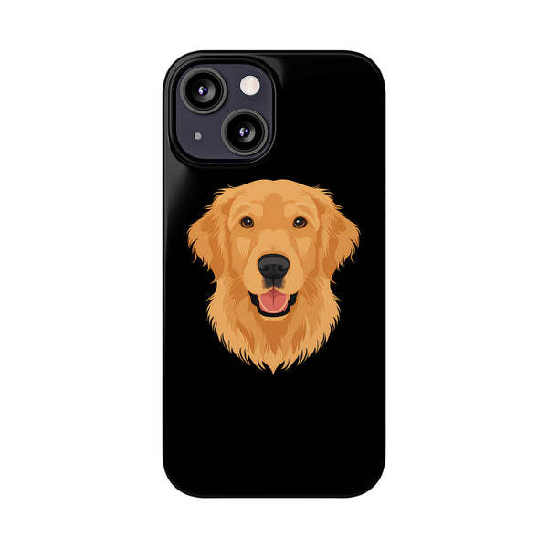 Premium Golden Retriever iPhone Case | Golden Retriever Gifts Slim Phone Cases