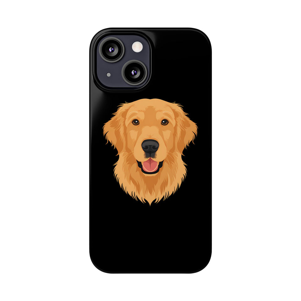 Premium Golden Retriever iPhone Case | Golden Retriever Gifts Slim Phone Cases