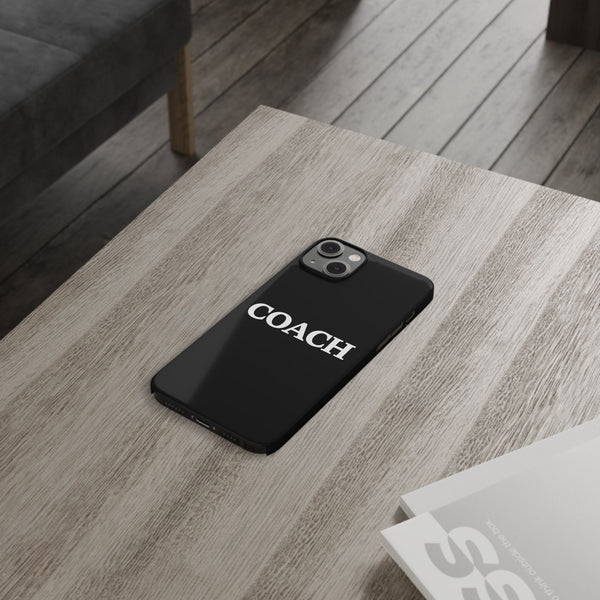 Premium Coach iPhone Case | Coach Gifts Slim Phone Cases