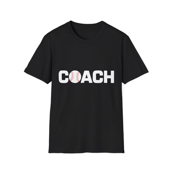 Softball & Baseball Coach Unisex T-Shirt | Softball Coach Shirt | Gift For Baseball Coach T Shirt