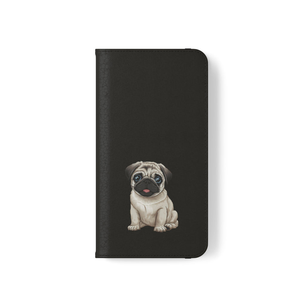 Pug iPhone & Samsung Wallet Phone Case | Pug Flip Cases