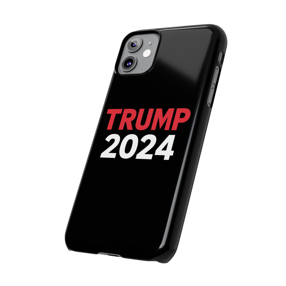 Premium Trump 2024 iPhone Case | Donald Trump Gifts Slim Phone Cases