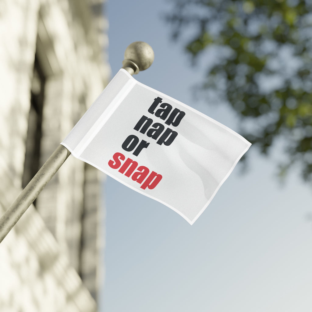 Brazilian Jiu Jitsu Tap Nap Or Snap Flag Banner | BJJ Flag