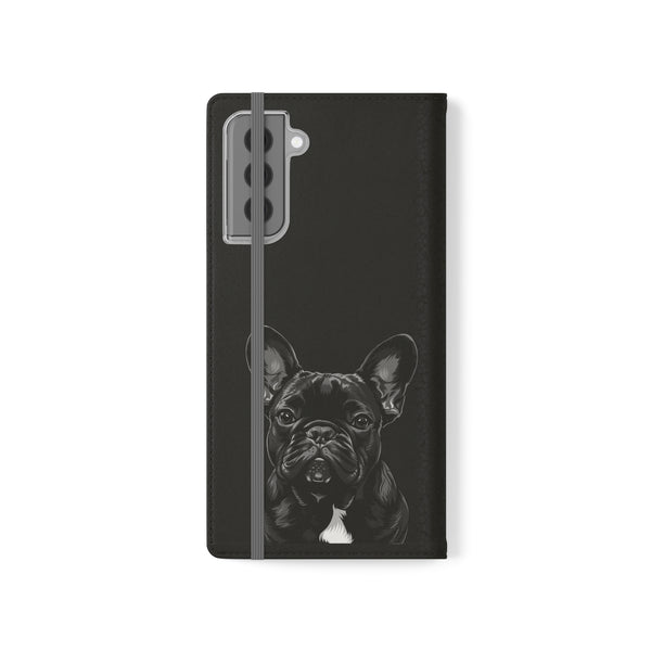 French Bulldog Phone Case | I Love My Frenchie Wallet Phone Case Gifts | IPhone & Samsung Galaxy French Bulldog Flip Cases
