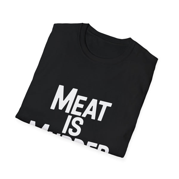 Vegan Softstyle T-Shirt - Meat Is Murder Shirt