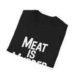 Vegan Softstyle T-Shirt - Meat Is Murder Shirt Vegan Softstyle T-Shirt - Meat Is Murder Shirt