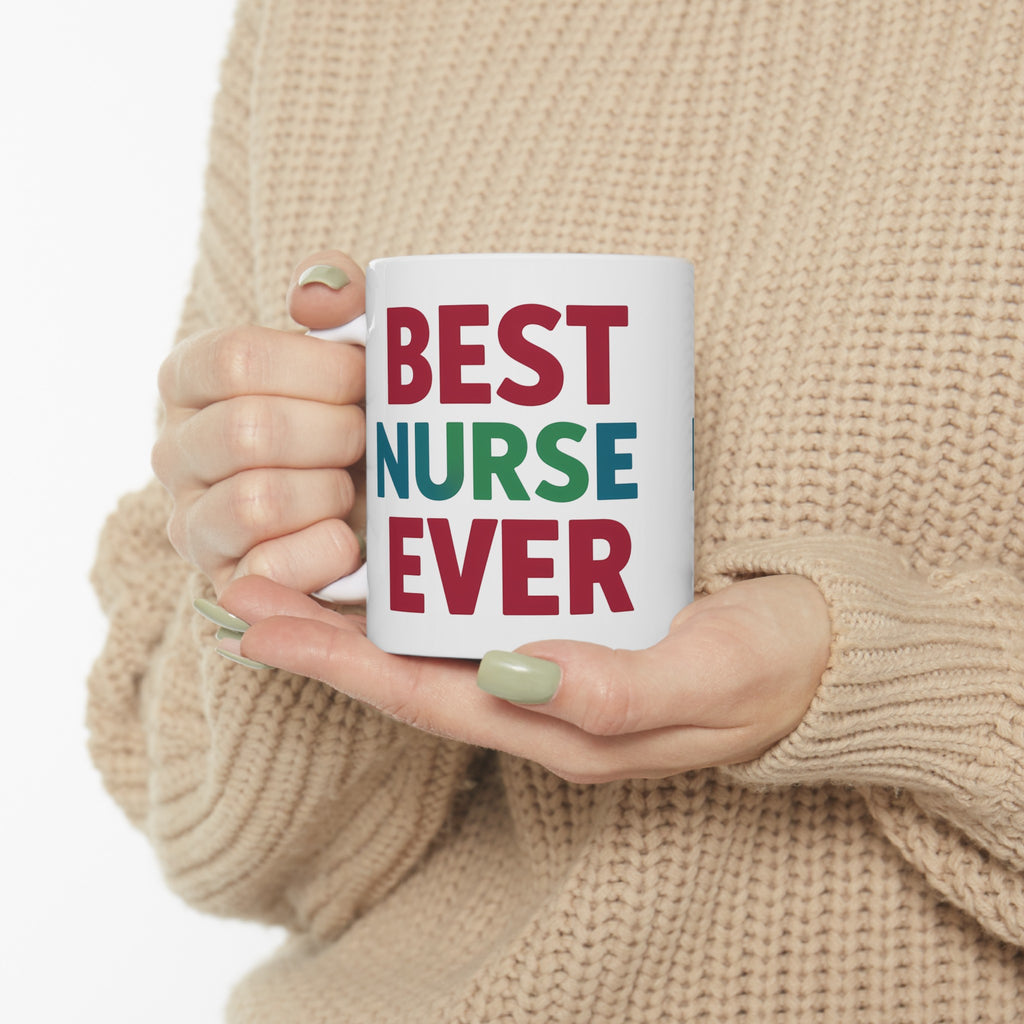 Best Nurse Ever Mug | Nurse Gift | Nurse Coffee Mug | Nurse Gift Ideas Mug 11oz 5