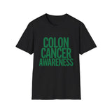 Colon Cancer Awareness T-Shirt — Support & Awareness Tee Colon Cancer Awareness T-Shirt — Support & Awareness Tee