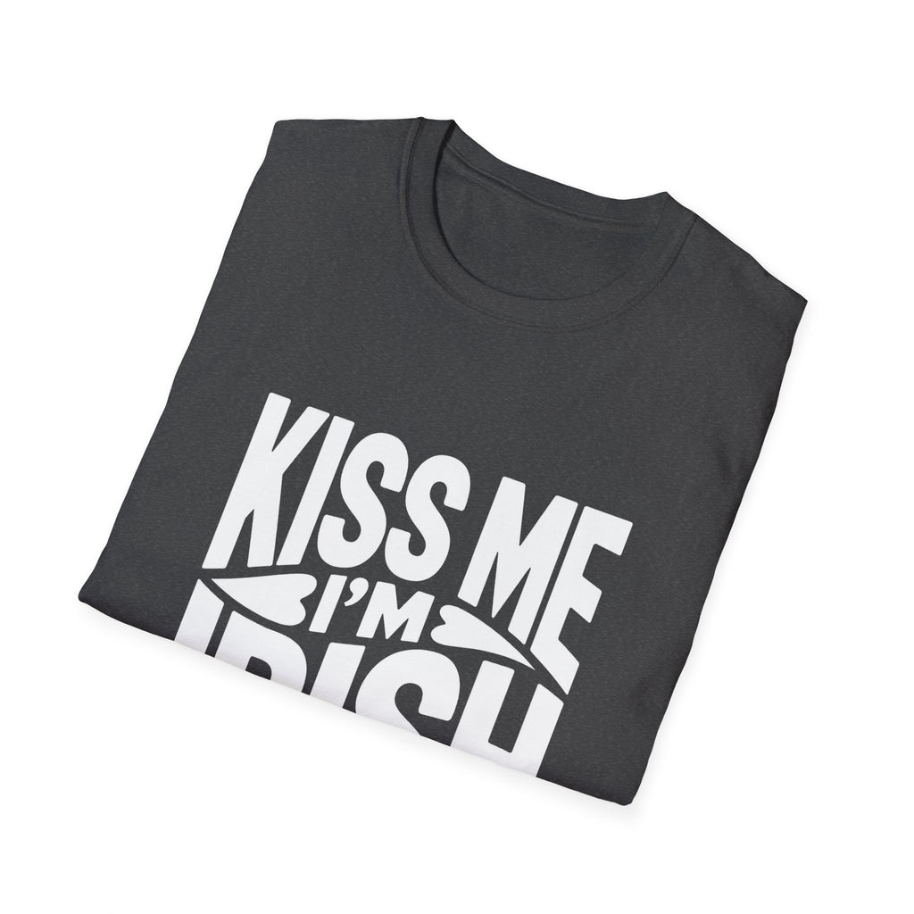 Kiss Me I'm Irish Ireland Graphic T-Shirt — St. Patrick's Day Irish Pride Tee