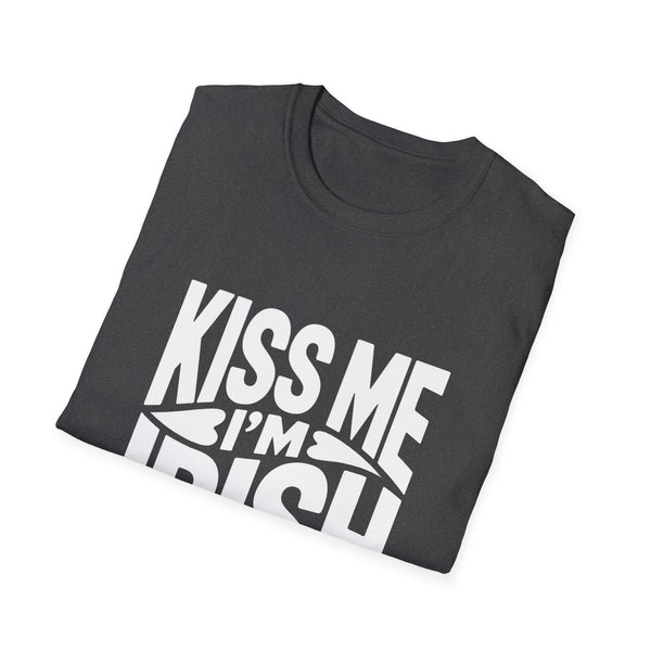 Kiss Me I'm Irish Ireland Graphic T-Shirt — St. Patrick's Day Irish Pride Tee