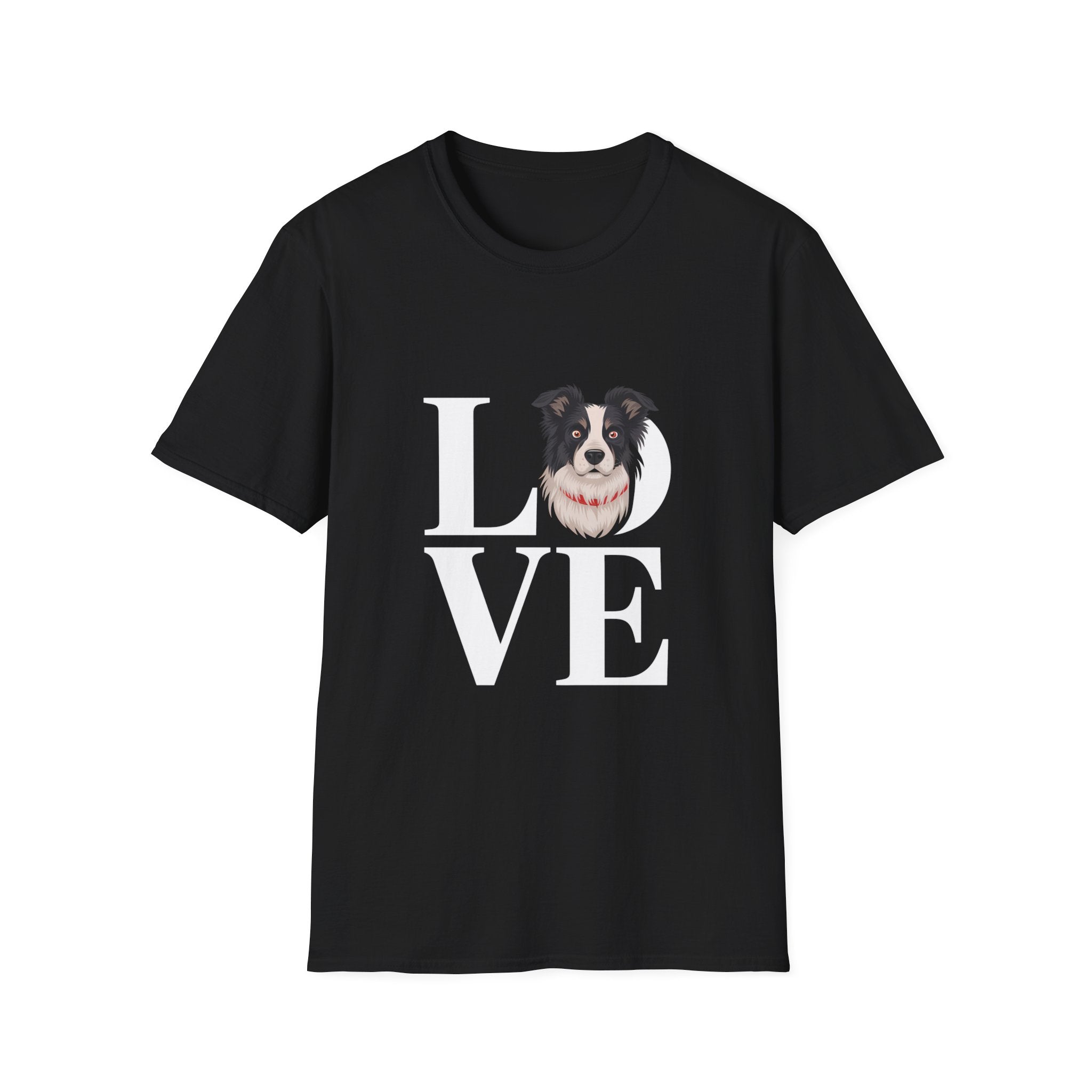 Love Border Collies Shirt | Border Collie Lover Gifts | Sheep Dog Unisex T-Shirt Main image