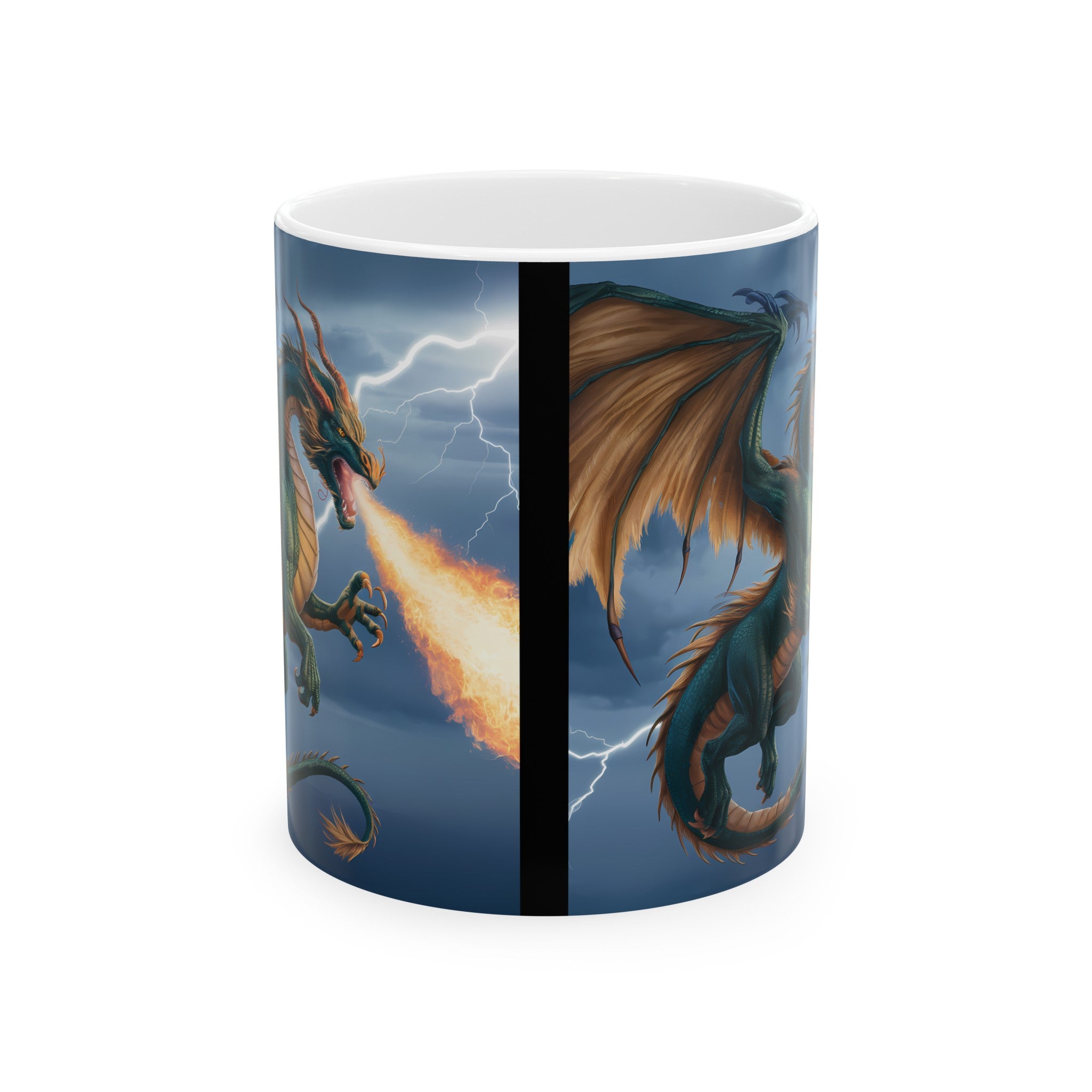 Fantasy Dragon RPG Mug | Role Playing Game Gift | Dragon Coffee Mug | RPG Fantasy Gift Ideas Mug 11oz 3 Secondary image