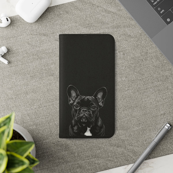 French Bulldog Phone Case | I Love My Frenchie Wallet Phone Case Gifts | IPhone & Samsung Galaxy French Bulldog Flip Cases