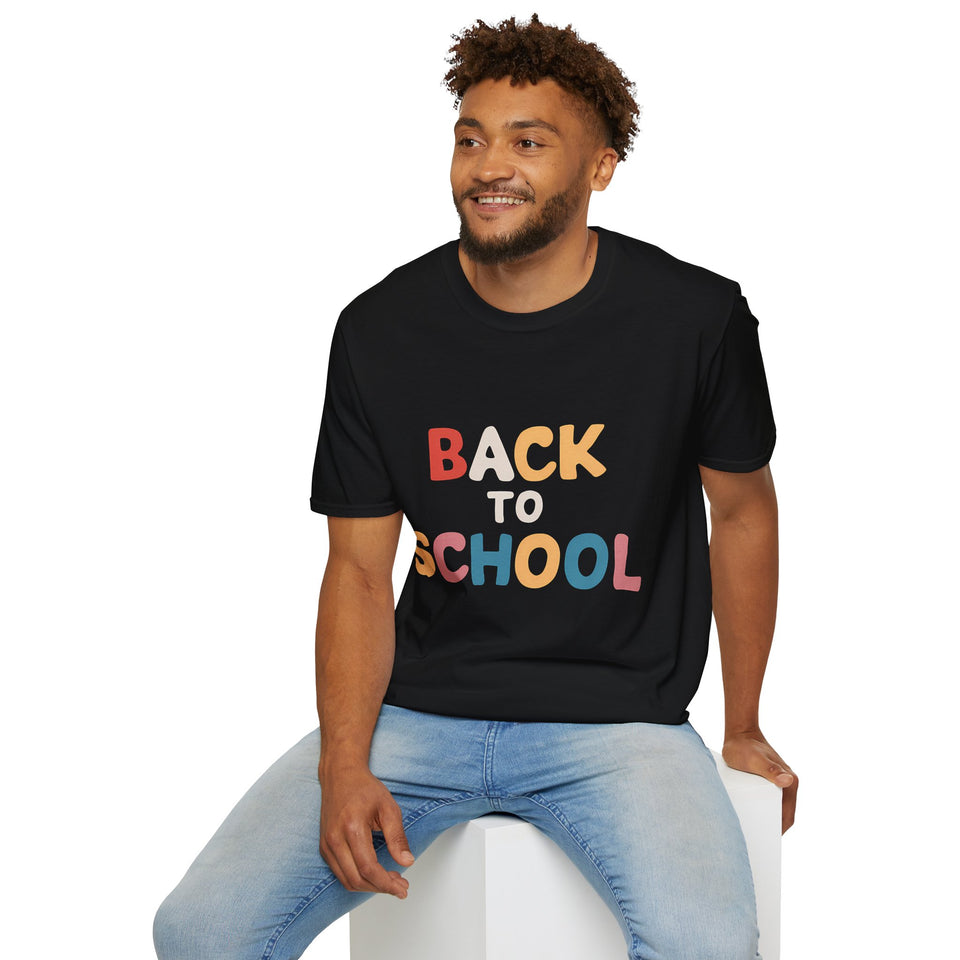 Back To School Shirt | School Gift | Teacher Student Merchandise | Back To School Presents Unisex T-Shirt