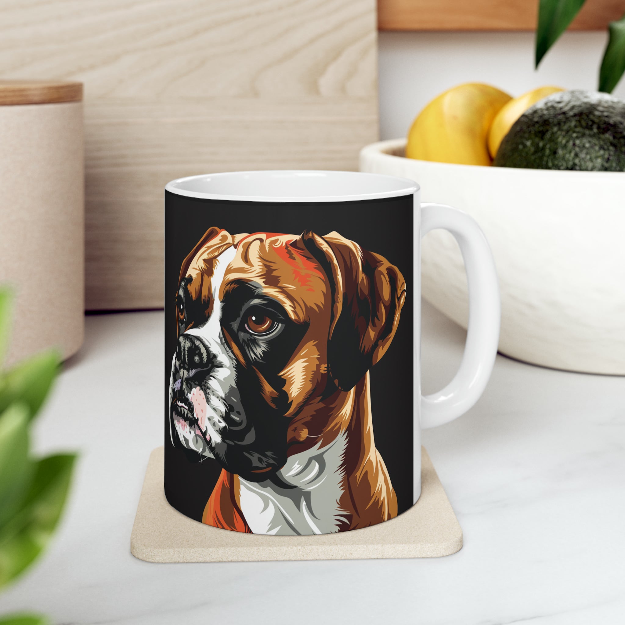 Boxer Mug | Boxer Dog Coffee Mug | Cute Boxer Gifts | Funny Boxer Presents | Boxer Mug 1 11oz