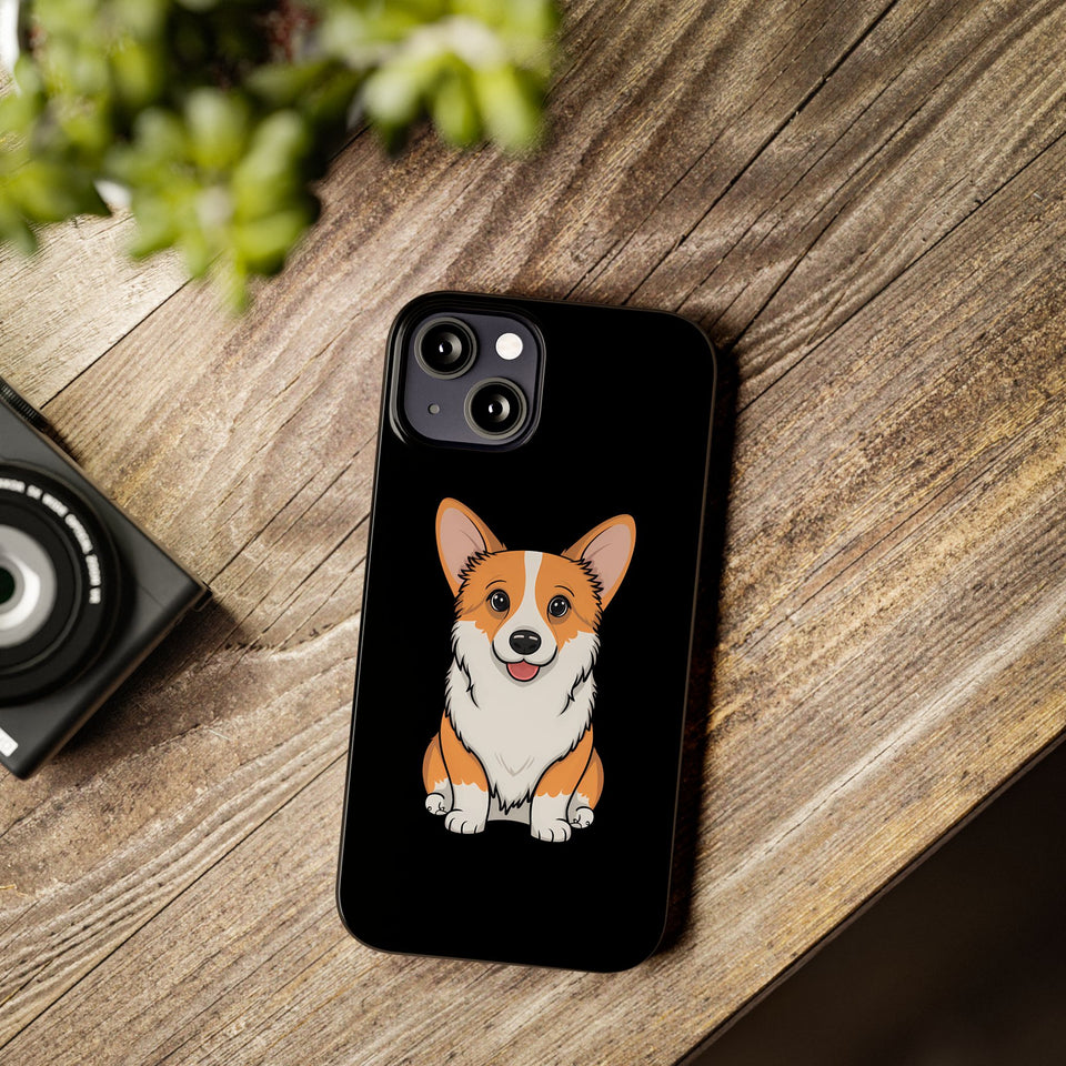 Cute Corgi Slim iPhone Case | Corgi Gift iPhone Case