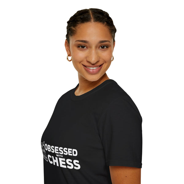 Obsessed With Chess Shirt | Chess Gifts | Chess Unisex T-Shirt