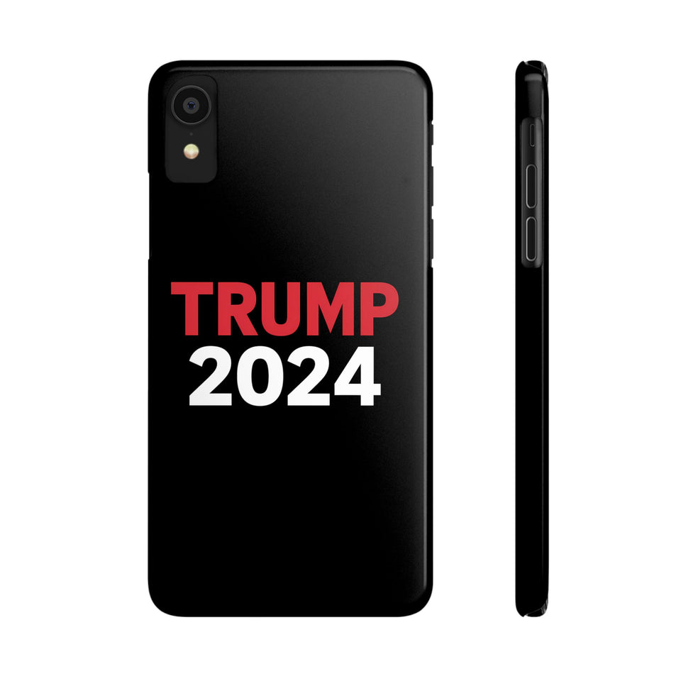 Premium Trump 2024 iPhone Case | Donald Trump Gifts Slim Phone Cases