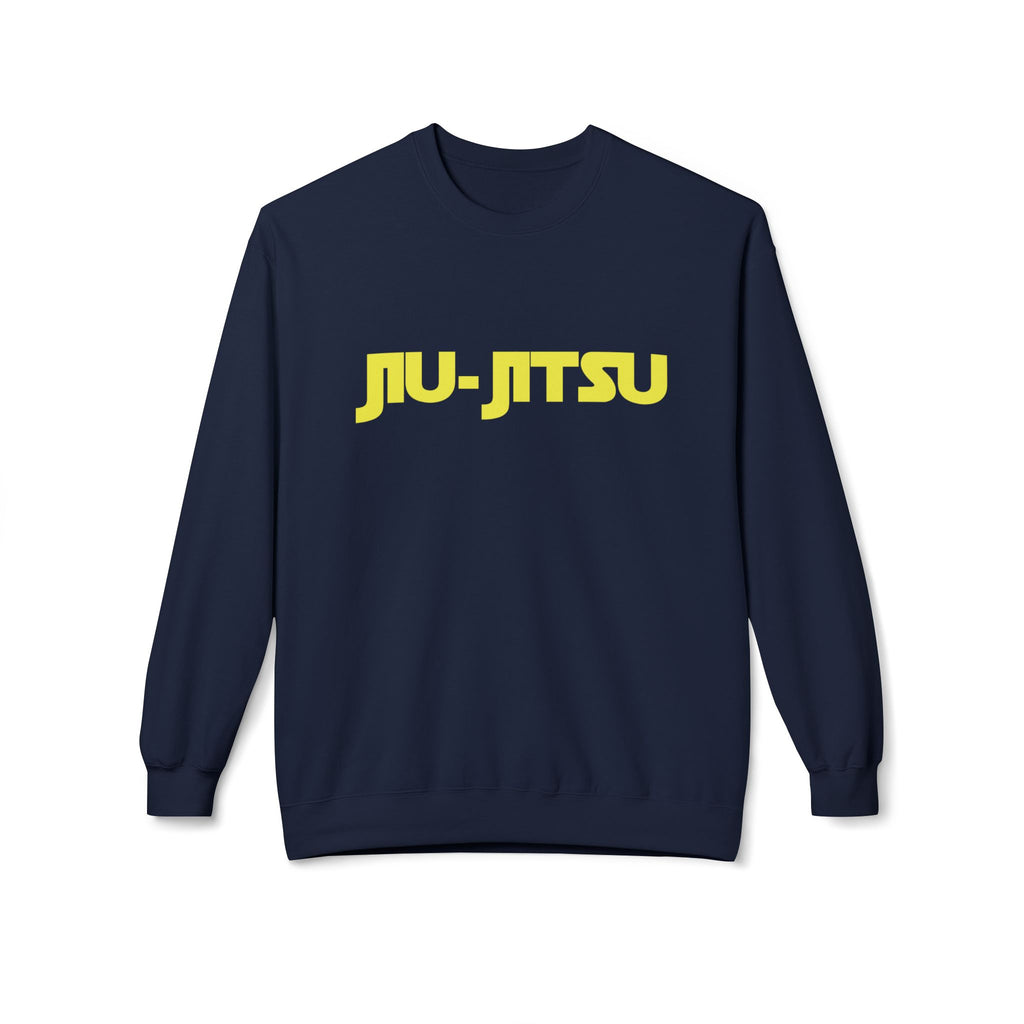Brazilian Jiu Jitsu Sci Fi BJJ Unisex Midweight Softstyle Fleece Crewneck Sweatshirt