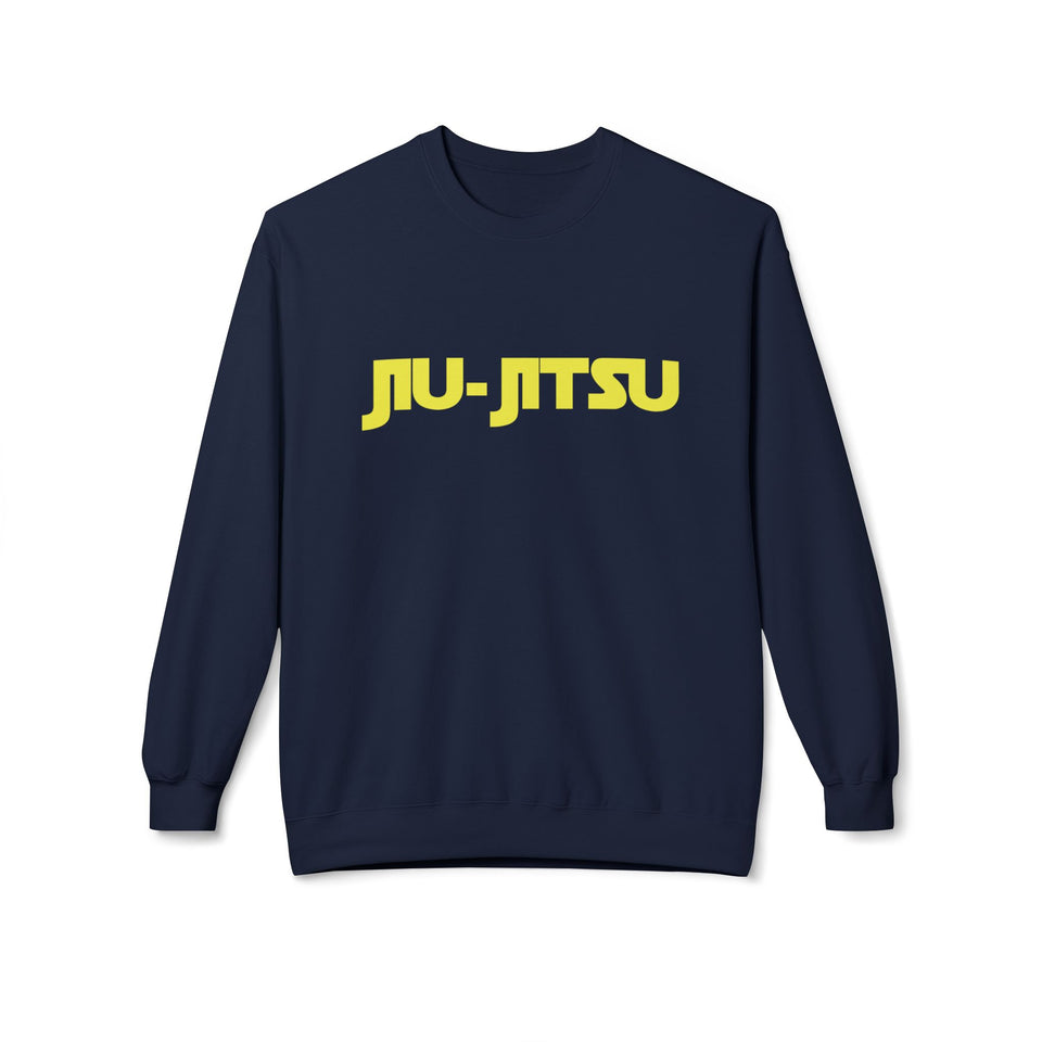 Brazilian Jiu Jitsu Sci Fi BJJ Unisex Midweight Softstyle Fleece Crewneck Sweatshirt