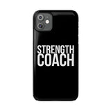 Premium Strength Coach iPhone Case | Strength Coach Gifts Slim Phone Cases Premium Strength Coach iPhone Case | Strength Coach Gifts Slim Phone Cases