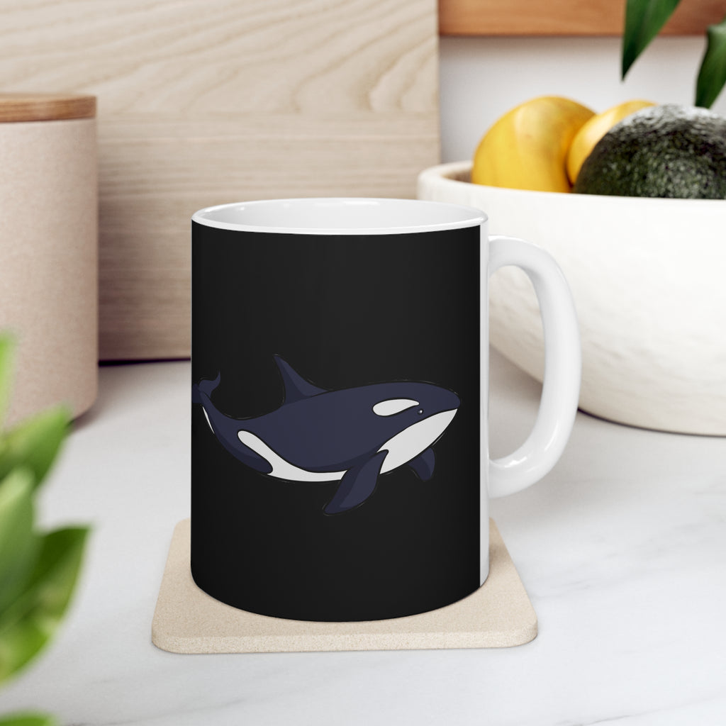 Orca Killer Whale Mug | Orca Killer Whale Gifts | Orca Killer Whale Ceramic Mug 11oz