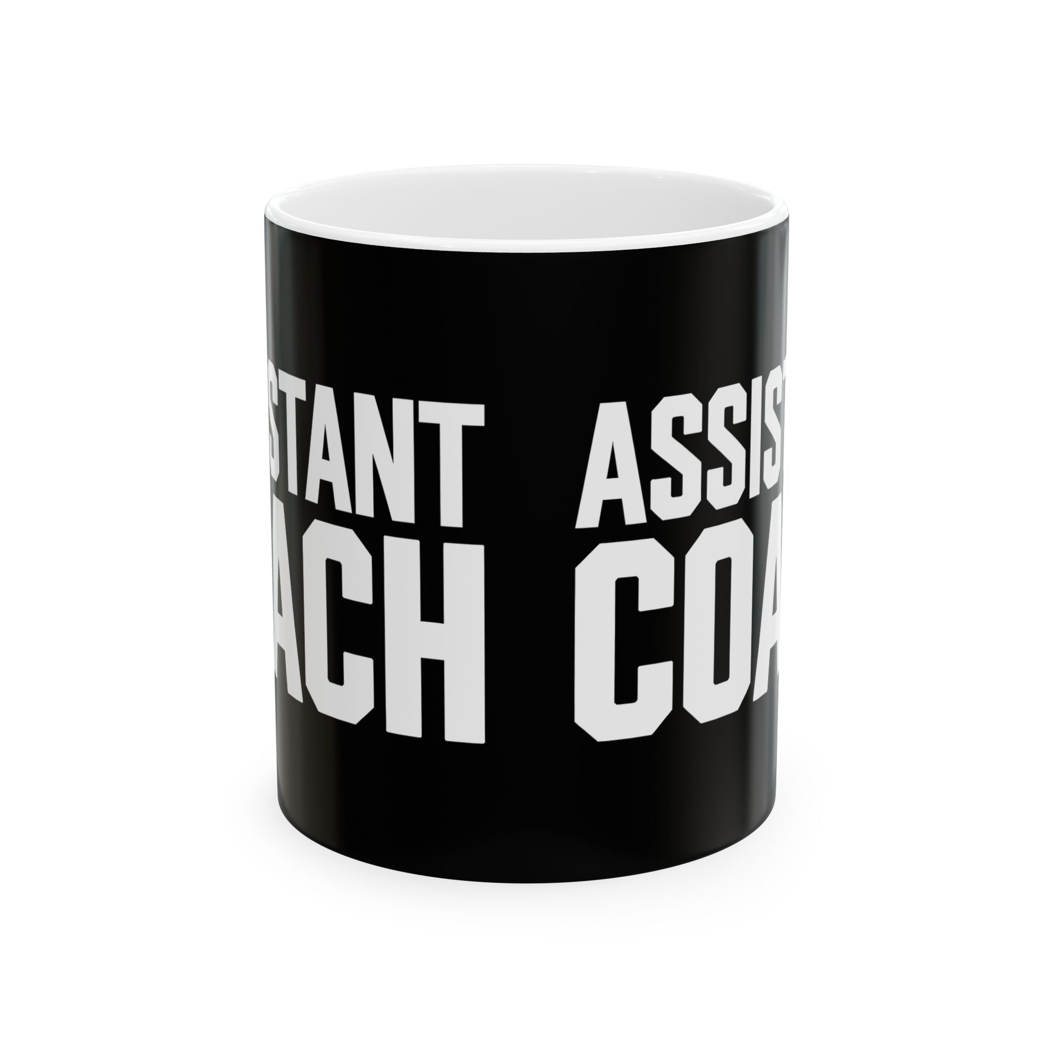 Assistant Coach Ceramic Mug | Bold Assistant Coach Gifts (11oz) Secondary image