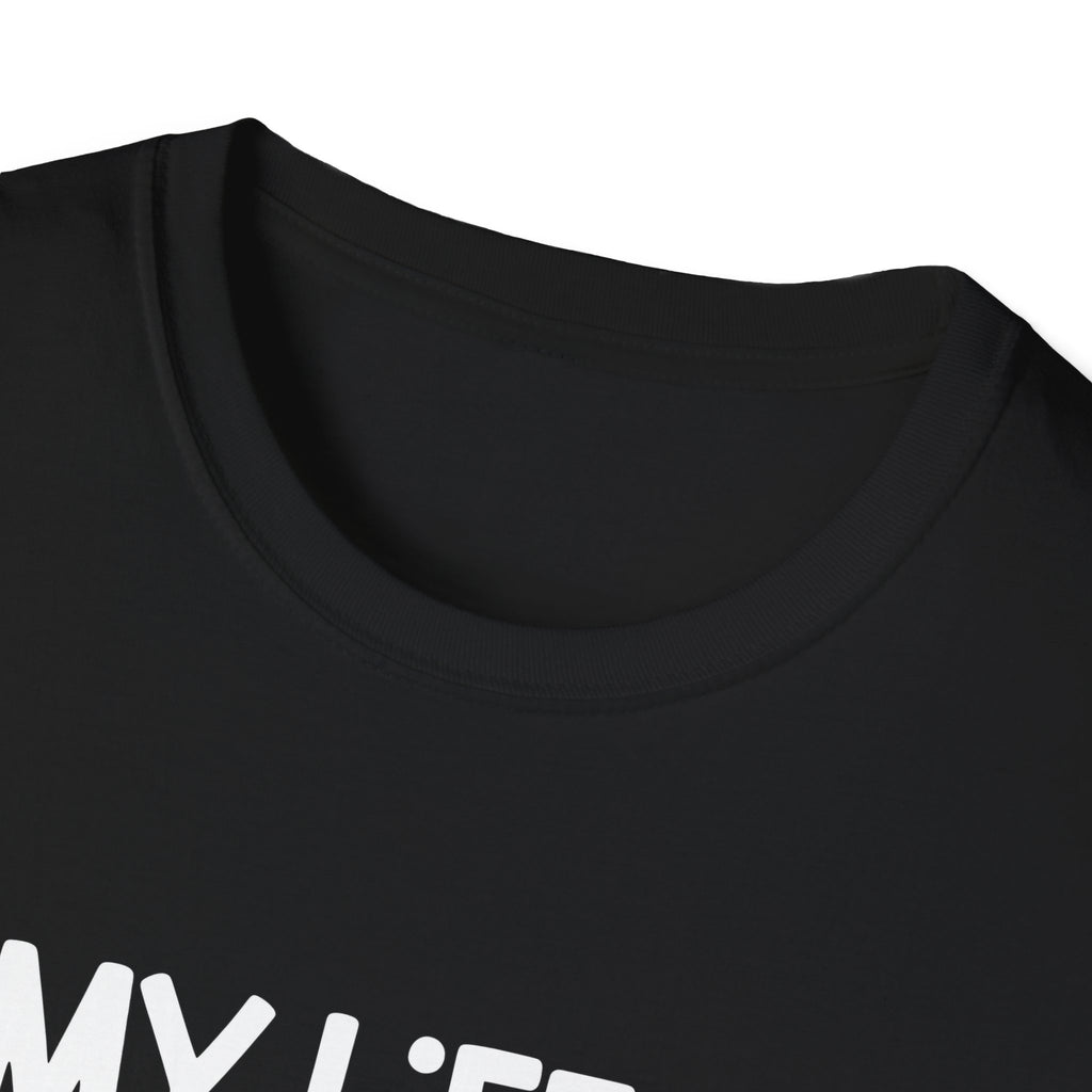 Dog Lover Unisex T-Shirt - My Life Is Ruled By A Tiny Furry Overlord 2 Shirt