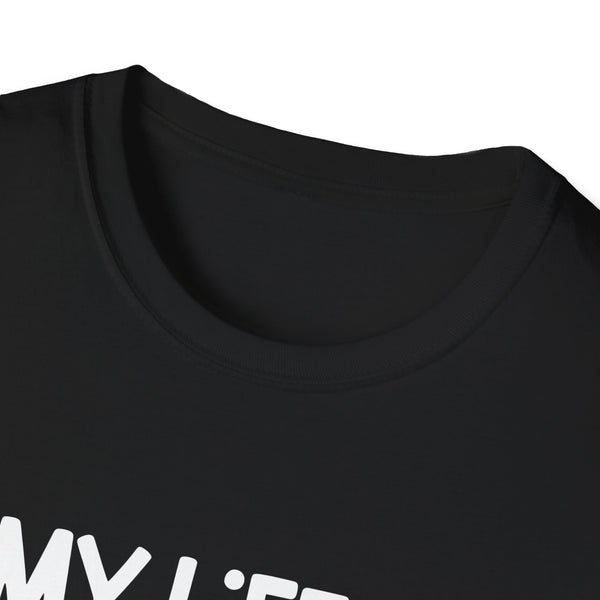 Dog Lover Unisex T-Shirt - My Life Is Ruled By A Tiny Furry Overlord 2 Shirt