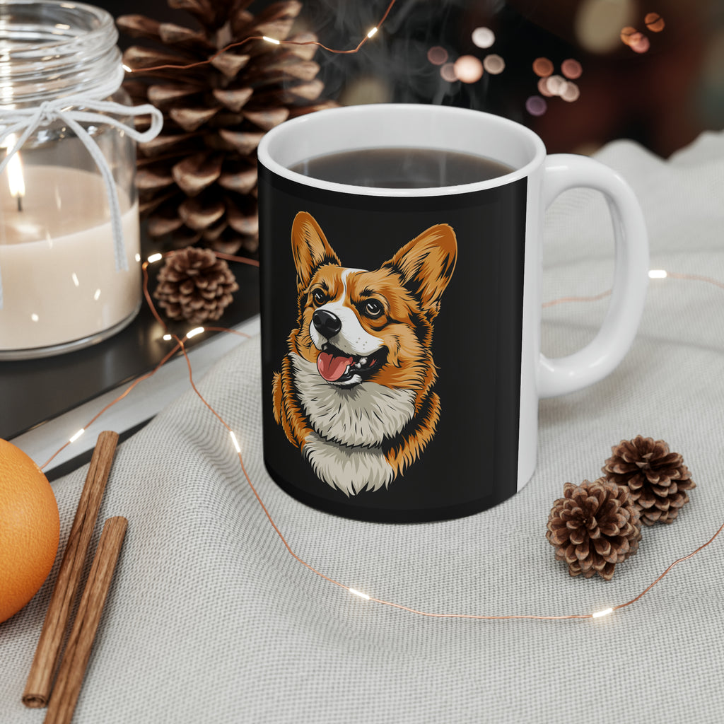 Cute Corgi Mug | Corgi Coffee Mug | Cute Corgi Gift | Funny Corgi Presents | Corgi Mug 1 11oz