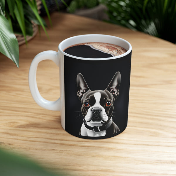 Boston Terrier Mug | Boston Terrier Gift| Boston Terrier Ceramic Mug 11oz