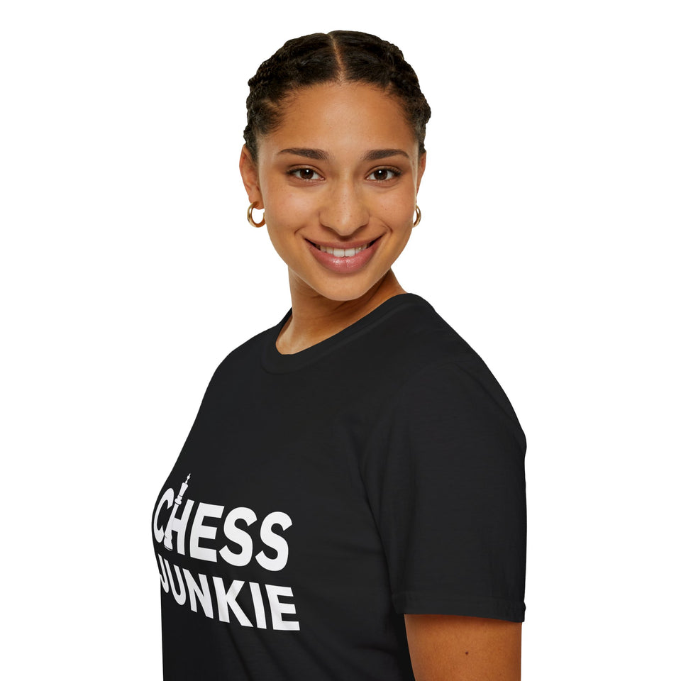 Chess Junkie Shirt 2 | Chess Gift | Unisex Chess T Shirt