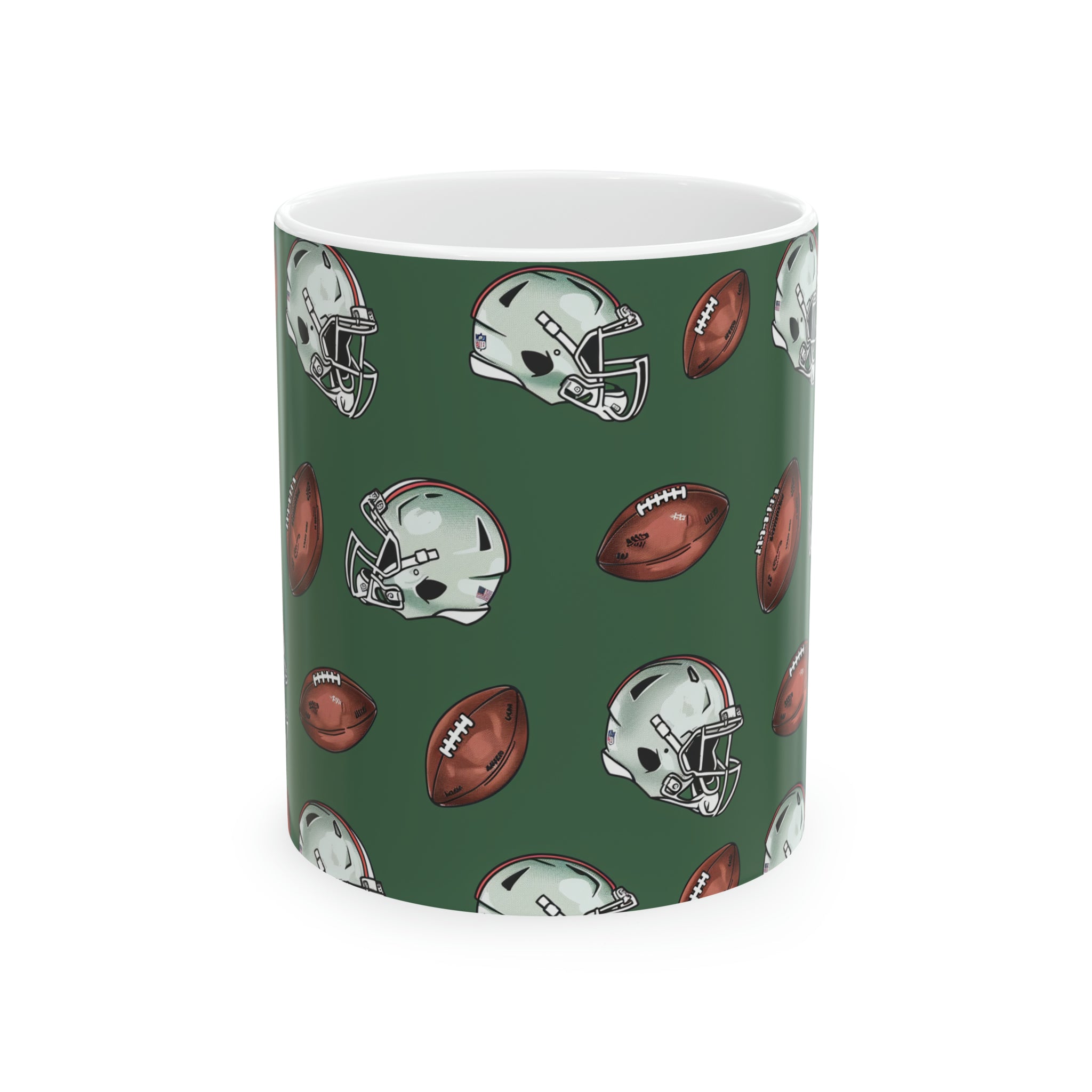 Football Mug | Gift For Football Fanatic | Coach Football Gift | Football Love Gift Mug 11oz Secondary image