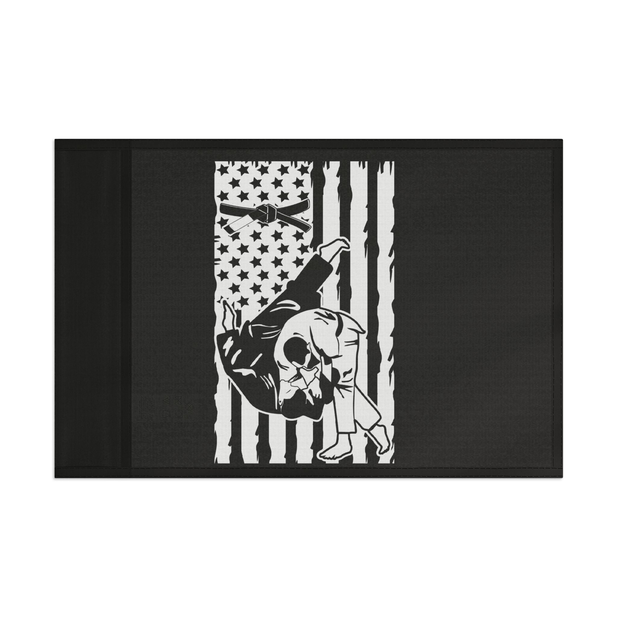 Brazilian Jiu Jitsu Throw Flag Banner | BJJ Flag Main image