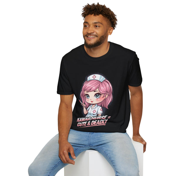 Kawaii Nurse Cute and Deadly T-Shirt