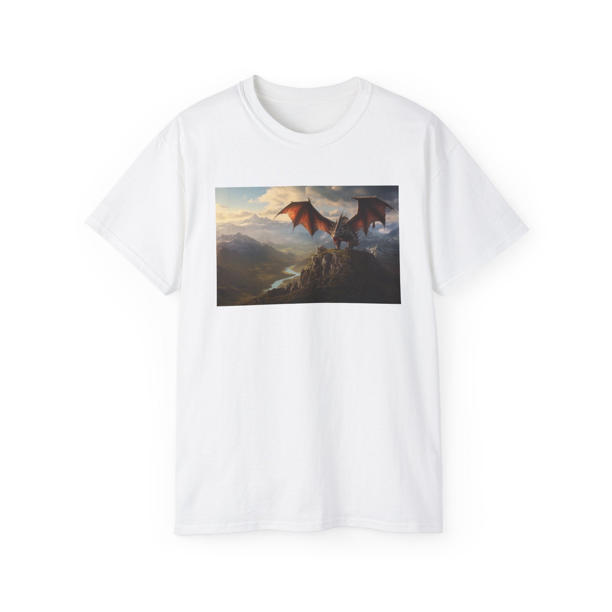Fantasy Dragon Shirt | Wyvern RPG Tee Fantasy | Dragon Unisex Ultra Cotton T-Shirt Secondary image