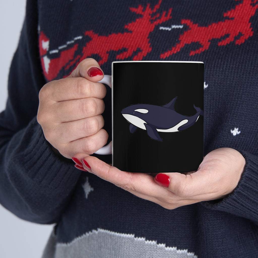 Orca Killer Whale Mug | Orca Killer Whale Gifts | Orca Killer Whale Ceramic Mug 11oz