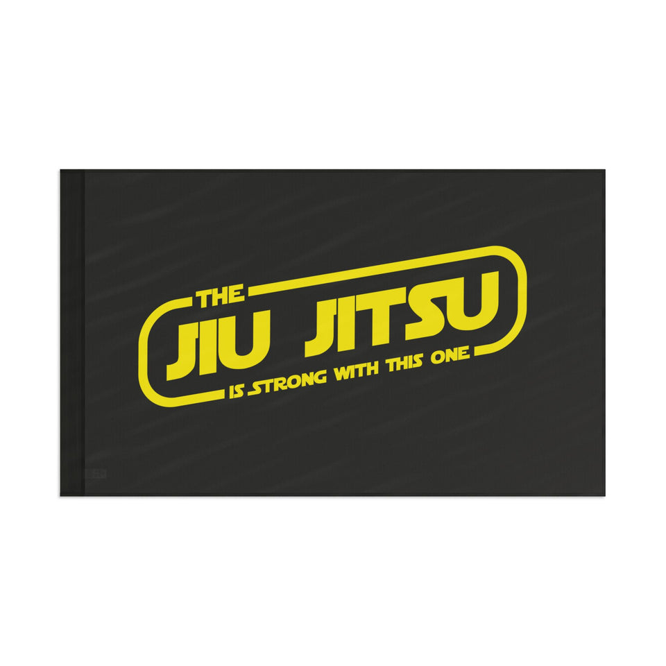 Brazilian Jiu Jitsu The Jiu-Jitsu Is Strong With This One Flag Banner | BJJ Flag