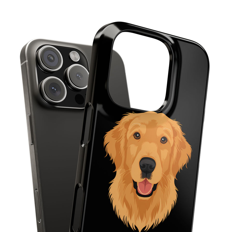Premium Golden Retriever iPhone Case | Golden Retriever Gifts Slim Phone Cases