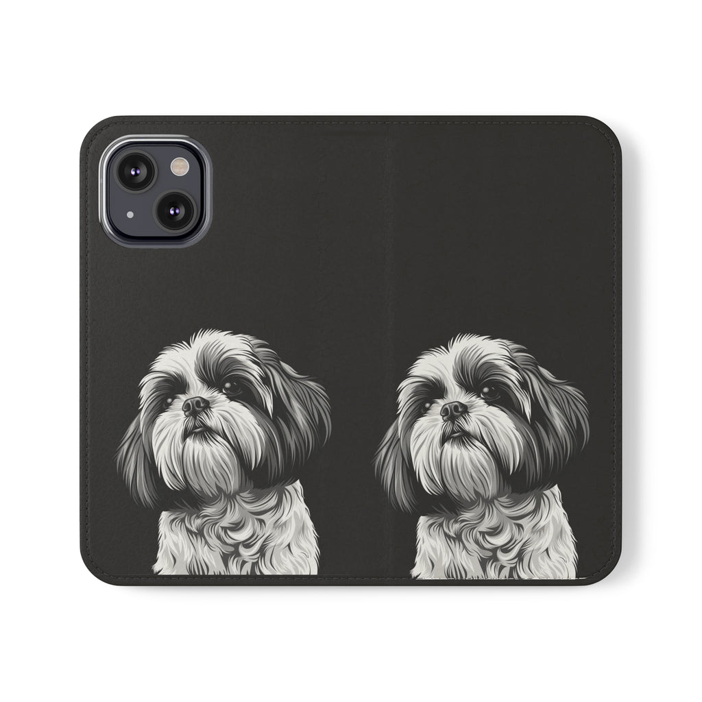 Shih Tzu Phone Case | Shih Tzu Wallet Phone Case | IPhone & Samsung Galaxy Shih Tzu Flip Cases